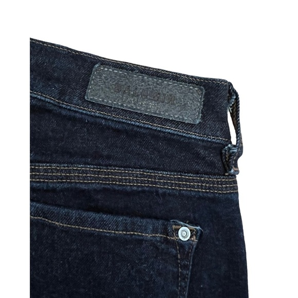 BALDWIN Karlie High Rise Cropped Dark Wash Skinny Jeans 29 - Picture 8 of 8